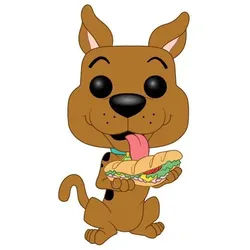 Funko POP! Scooby Doo - Scooby Doo w/ Sandwich 39947