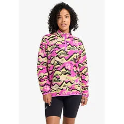 Jack Wolfskin PAW ERA 100 Print Half Zip W mountain paw foxglove (T0430) XS