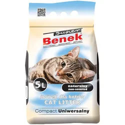 SUPER BENEK Universal-Katzenstreu Compact 5 l