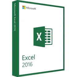 Microsoft Excel 2016 - Produktschlüssel - Sofort-Download - Vollversion - 1 PC - Deutsch