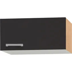 Kurzhängeschrank »Odense«, 60 cm breit, 35 cm hoch, mit 1 Tür, anthrazit/buche, 46679708-0 B/H/T: 60 cm x 35,2 cm x 34,6 cm