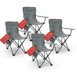 Stagecaptain CSB-5282 GY Chiller Campingsessel 4x Set