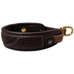 Niggeloh Hunde-Halsband Halsung Classic Loden Größe M – Halsumfang 48–60 cm, Breite 4,5 cm