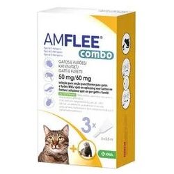 Amflee Combo Spot-On 50 mg Katze 4 x 3 Pipetten