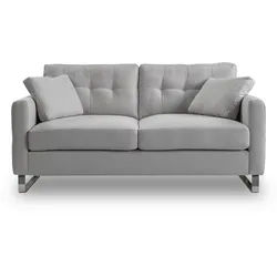 2-Sitzer-Sofa Hera Hellgrau