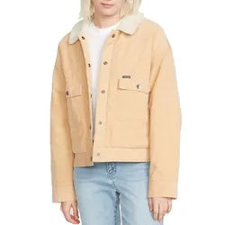 Volcom Damen Weaton Winterjacke Hazelnut - S