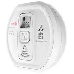Ei Electronics Kohlenmonoxidmelder 85dB Ei208iDW mit Sockel autark Batt 3V DC weiß