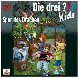 United Soft Media Hörspiel Die drei ??? Kids 58. Spur des Drachen