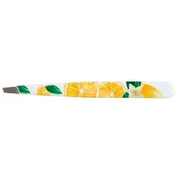 nippes Solingen Pinzette Citrus, schräg rostfrei, gelb 1 St