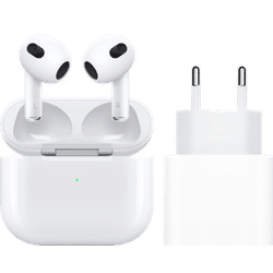 Apple Airpods 3 mit Standard Ladecase + Apple USB-C Ladegerät