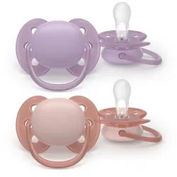 Philips Avent Ultrasoft SCF091/43 6-18 m Schnuller Girl 2 St.