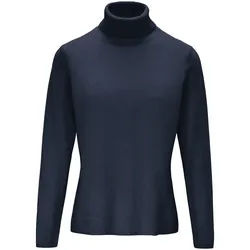 Le pull col roulé include bleu