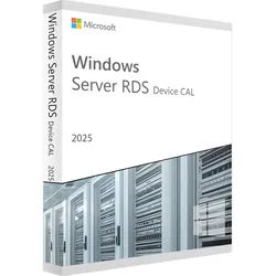 Microsoft Remote Desktop Services 2025 | 25 Device CALs | Blitzversand
