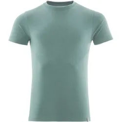 Bio T-Shirt "20482" Crossover - M - staubgrün