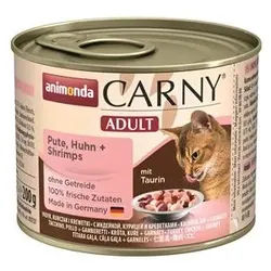 Animonda Cat Carny Adult Pute & Huhn & Shrimps | 6x 200g