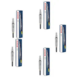 5x Glühkerze BOSCH 0 250 212 013 für BMW Rover Land MG 3er 75