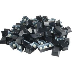 Glorious PC Gaming Race ABS Keycaps - 105 St., schwarz, ISO, NO-Layout, Keycaps, Schwarz