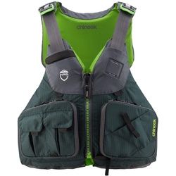 NRS CHINOOK FISHING PFD Unisex Gr.XL/XXL - Schwimmweste - oliv-dunkelgrün