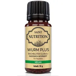 Saint Nutrition® | Wurm Kügelchen Wurmmittel Globuli 10 g