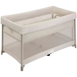 Joie Reisebett , Greige , Kunststoff , 68x72x126 cm , EN 71 , zusammenklappbar, Ausstieg , Babymöbel & Kindermöbel, Babyzimmer, Babybetten, Reisegitterbetten