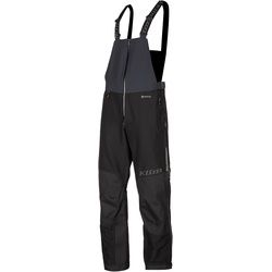 Klim Tomahawk Snowmobil Latzhose, schwarz, Größe XL für Männer