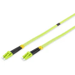 DIGITUS LWL Patchkabel, Duplex, LC zu LC MM OM5 50/125 Á, 2 m