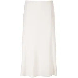 La jupe en maille 100% cachemire include blanc