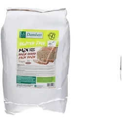 Damhert braune Brotmischung glutenfrei