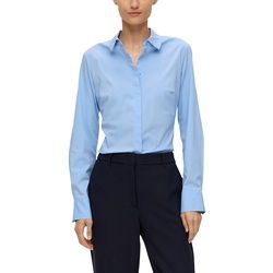 s.Oliver BLACK LABEL Klassische Bluse, mit verdeckter Knopfleiste s.Oliver BLACK LABEL blue 36