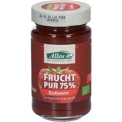 Allos Bio Frucht Pur 75 % Erdbeere