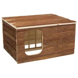 TRIXIE Natural Living Haus Hilke mit Raufe