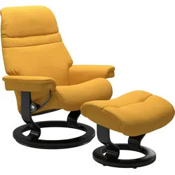 Stressless® Fußhocker »Sunrise«, mit Classic Base, Gestell Schwarz Stressless® yellow Q2 FARON