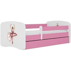 Raumhirsch Furniture Kinderbett ohne Schublade – Jugendbett BABYDREAMS Kinderzimmer rosa