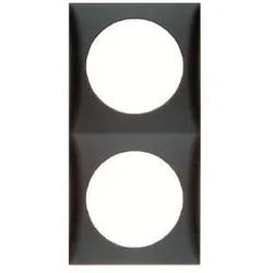 Berker 918262515 Rahmen 2-fach, Integro Flow, anthrazit matt