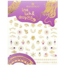 Essence love, luck & dragons nail jewels & stickers Kunstnägel & Nageldesign 73 Stück