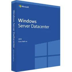 Windows Server 2019 Datacenter 4 Core Add-on-Erweiterungslizenz | Sofortversand