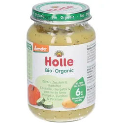 Holle Apfel und Banane mit Dinkel