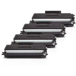 Alternativ zu Brother TN-3170 Toner Schwarz Spar-Set (4 Stück)