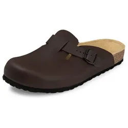 vitaform Herrenschuhe Clog Vollrindleder Clog braun 48 EU