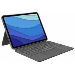 iPad-Case + Tastatur Logitech 920-010145 Grau Qwerty Spanisch QWERTY