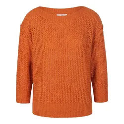 Le pull manches 3/4 kimono Peter Hahn orange