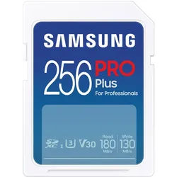 SAMSUNG SDXC-Speicherkarte PRO Plus (2023) 256GB, Klasse 10