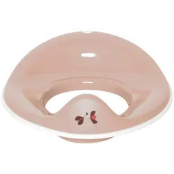 Bebe Jou Toilettentrainer , Altrosa , Kunststoff , 38.4x31x9.6 cm , Antirutschboden , Pflegen, Babytoilette, Töpfchen
