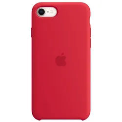 Apple Silikon Case für Apple iPhone 7 / 8 / SE, rot