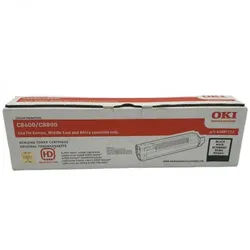OKI 43487712 SCHWARZ TONER - 6100 PAGES | FÜR C-8600CDTN