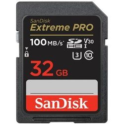 SanDisk SDHC ExtremePro 100 MB/s UHS-I, Class 10, U3, V30 32 GB