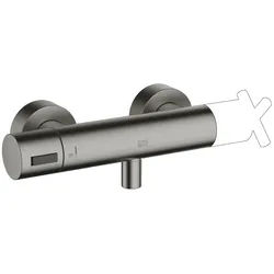 Dornbracht Brause-Thermostat für Wandmontage Dark Platinum gebürstet