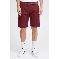 !Solid Chinoshorts SDMontijo Kurze Hose mit Gürtel rot 3XL