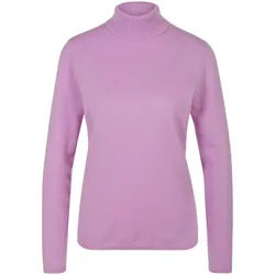 Le pull col roulé include violet