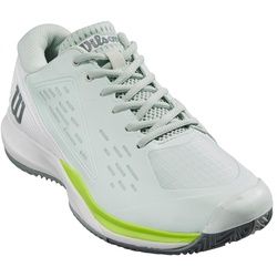 Wilson Tennisschuhe Rush Pro Ace Clay/Sandplatz 2024 opalblau/weiss Damen